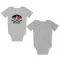 Black Detroit Red Wings Dylan Larkin   Newborn & Infant Bodysuit