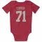 Red Detroit Red Wings Dylan Larkin   Newborn & Infant Bodysuit