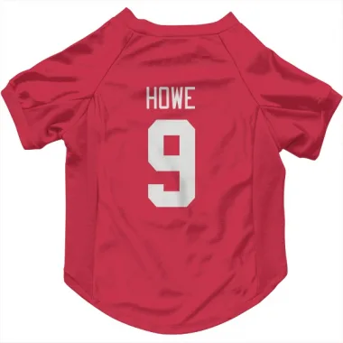 Red Detroit Red Wings Gordie Howe   Dog & Cat Pet Jersey